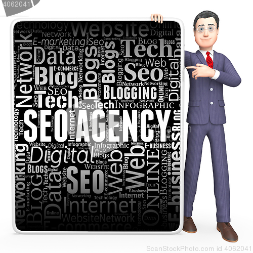 Image of Seo Agency Indicates Search Engine And Board