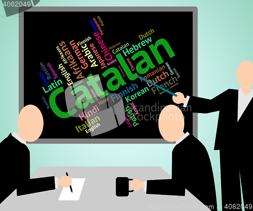 Image of Catalan Language Indicates Lingo Vocabulary And Foreign