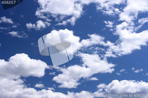 Image of White clouds background