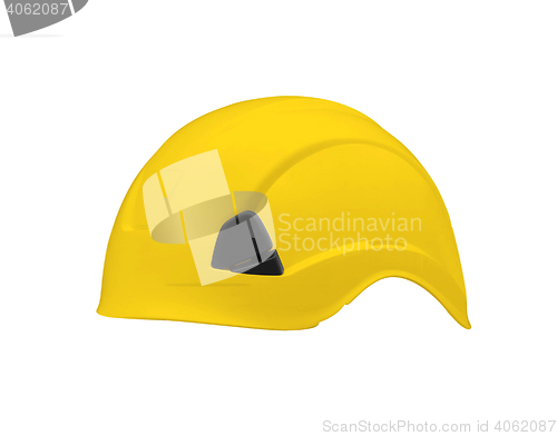 Image of Yellow safety helmet
