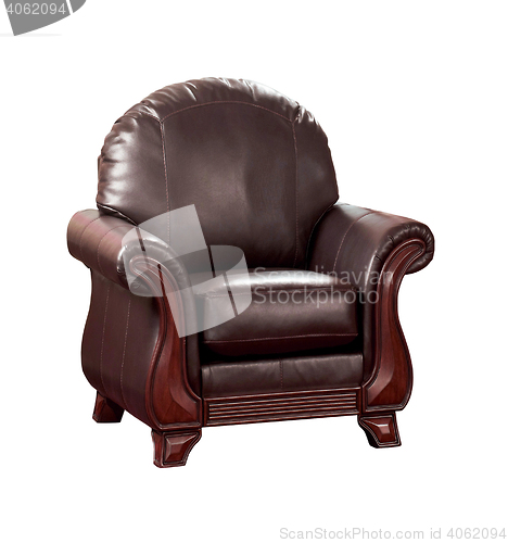 Image of Cozy leather chair