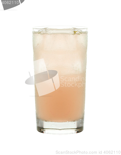 Image of  grape fruit juice isolated