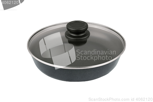 Image of pan on white background