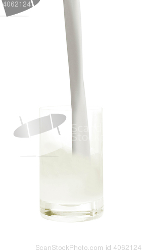 Image of pouring a glass of milk