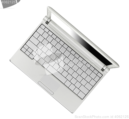 Image of Laptop on white background