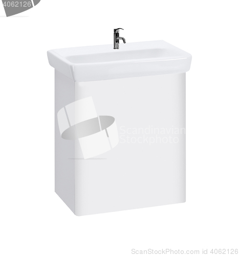 Image of sink furniture isolated 