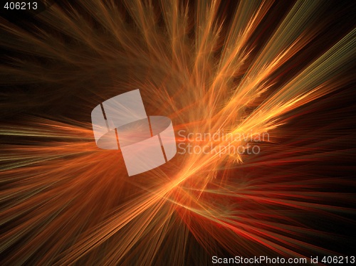 Image of 3D fractal abstract texture