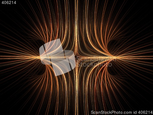 Image of Electrical field abstract