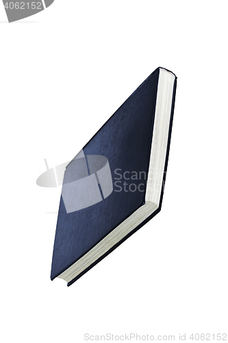 Image of simple blue hardcover book