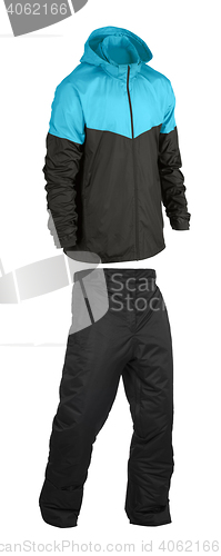 Image of Sports suit on a white background