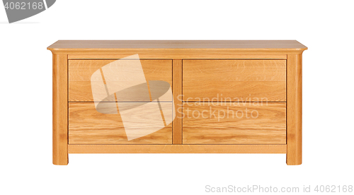 Image of Nightstand isolated on white