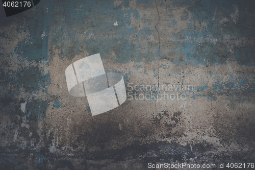 Image of Grunge wall background with weathered paint