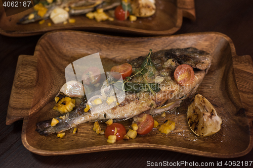 Image of Grilled dorado fish