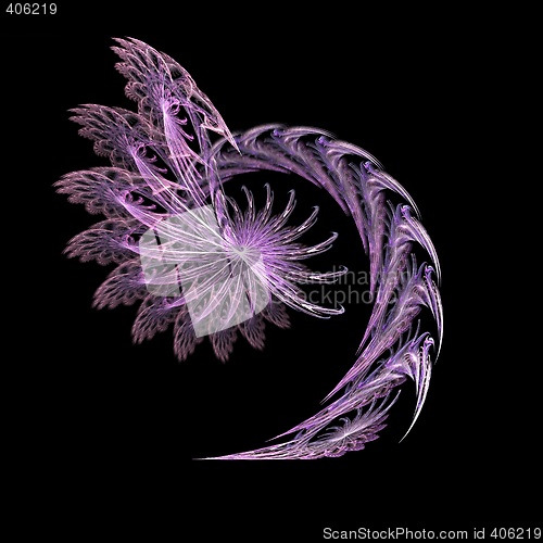 Image of Purple 3D abstract background