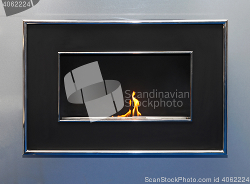 Image of Oil Burning Fireplace