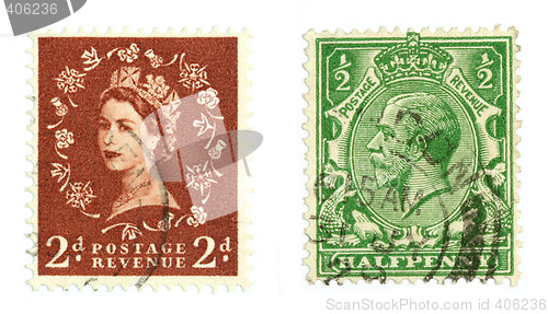 Image of British stamps