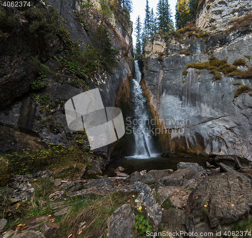 Image of Waterfall on river Shinok