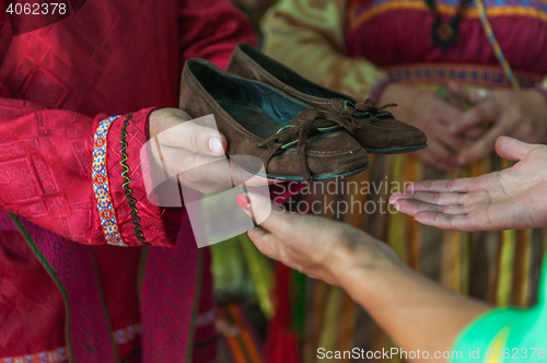 Image of Russian old-fashioned wedding