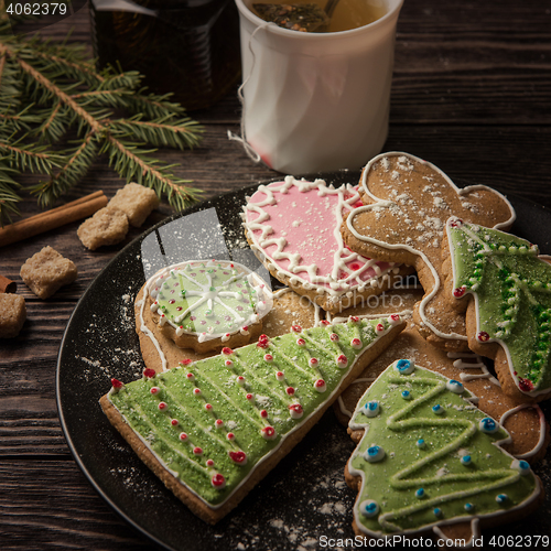 Image of New year homemade gingerbread