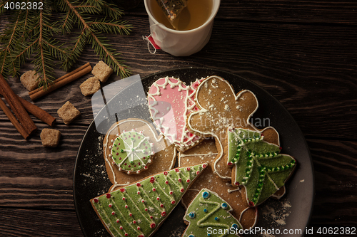 Image of New year homemade gingerbread