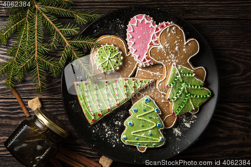 Image of New year homemade gingerbread