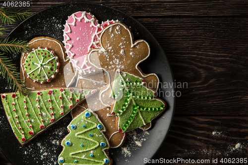 Image of New year homemade gingerbread