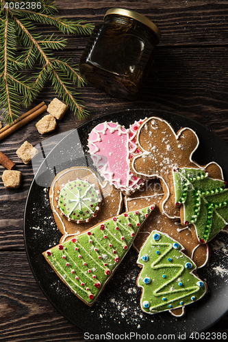 Image of New year homemade gingerbread