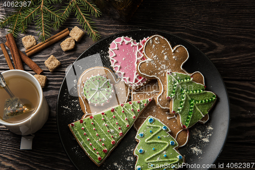 Image of New year homemade gingerbread