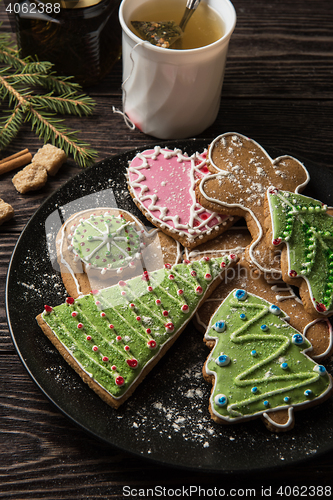 Image of New year homemade gingerbread