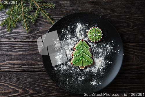 Image of New year homemade gingerbread