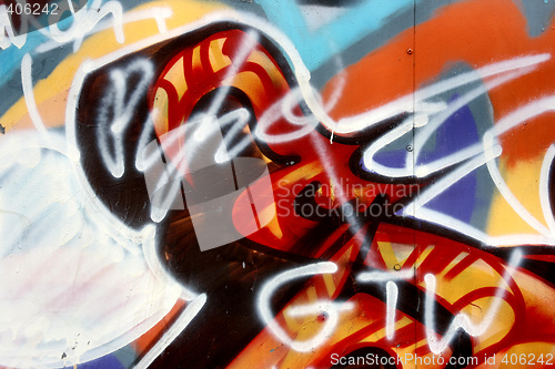 Image of Colorful grafitti
