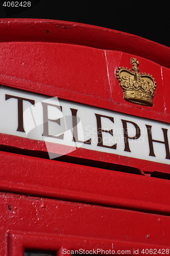 Image of  london red phone booth
