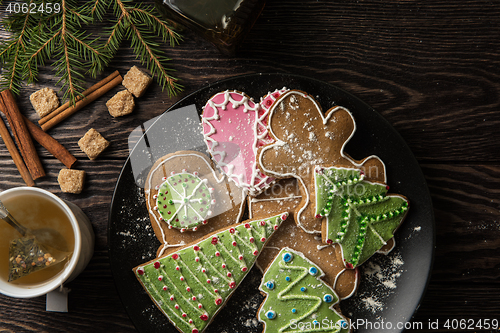 Image of New year homemade gingerbread