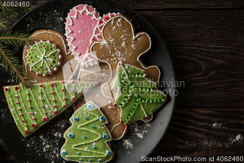 Image of New year homemade gingerbread