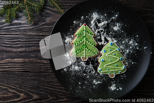 Image of New year homemade gingerbread