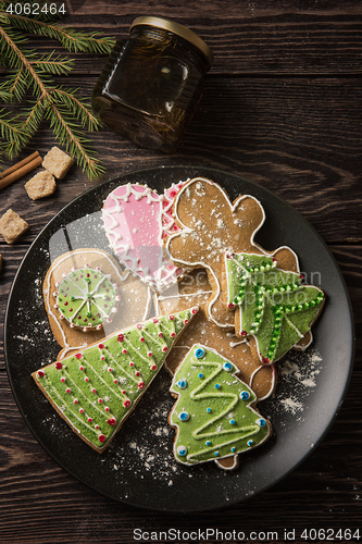 Image of New year homemade gingerbread