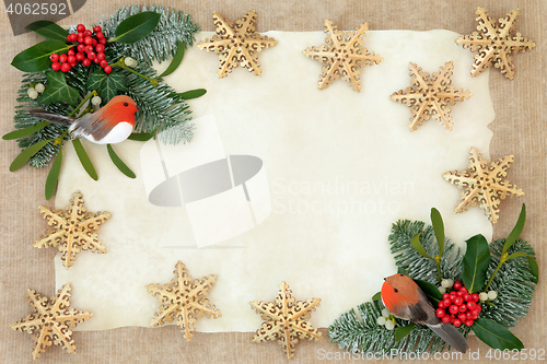 Image of Christmas Background Border
