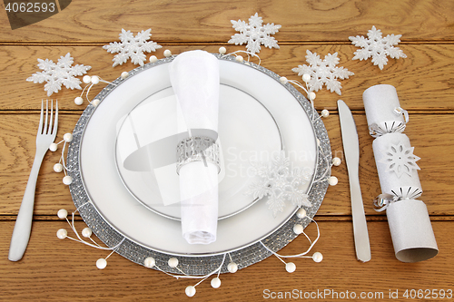 Image of Christmas Table Setting