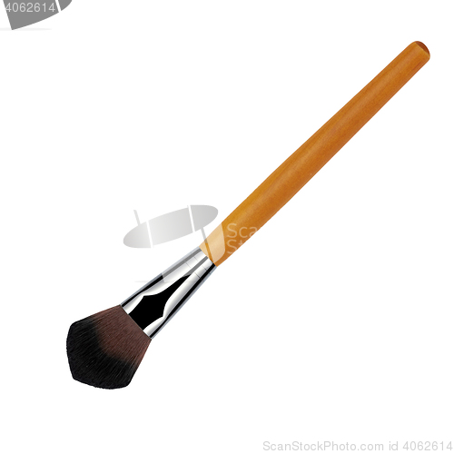 Image of make up brush powder blusher isolated 