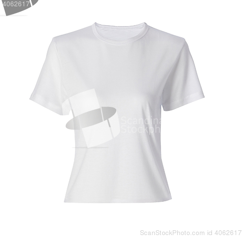 Image of White shirt  isolated 