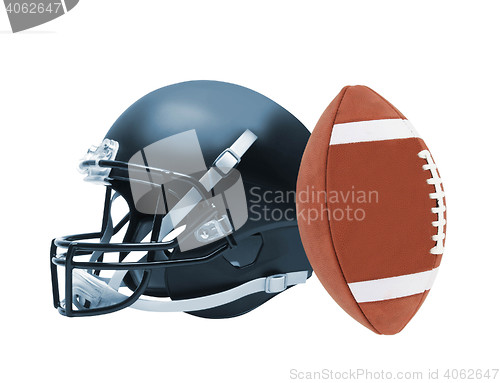 Image of Football helmet isolated 