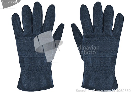 Image of gloves isolated on a white