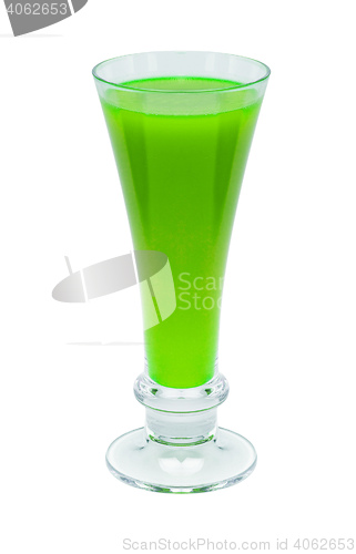Image of Green alcholol cocktail