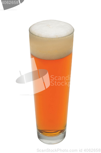 Image of Glass of beer isolated