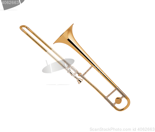 Image of The brass trombone