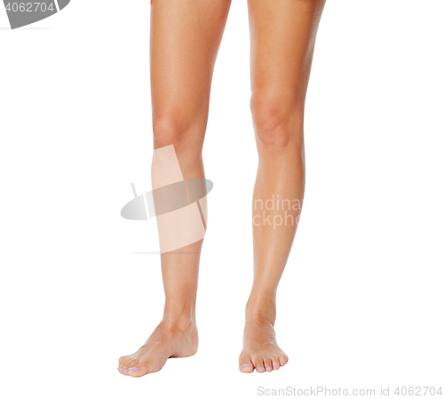 Image of beautiful female legs