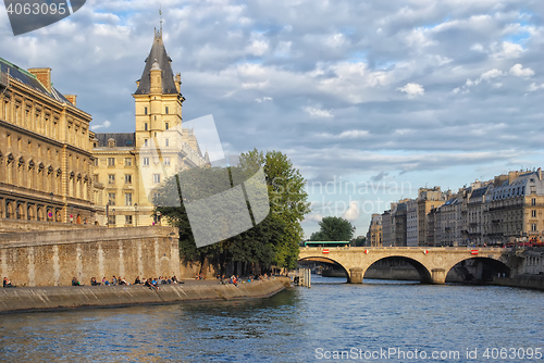 Image of On the banks of the Seine.