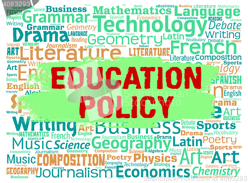 Image of Education Policy Indicates Contract Studying And Tutoring