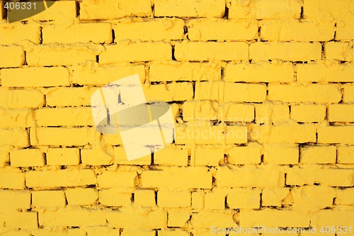 Image of yellow brick wall