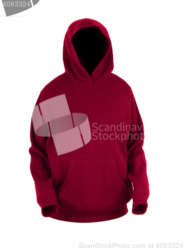 Image of Hooded sweater isolated 